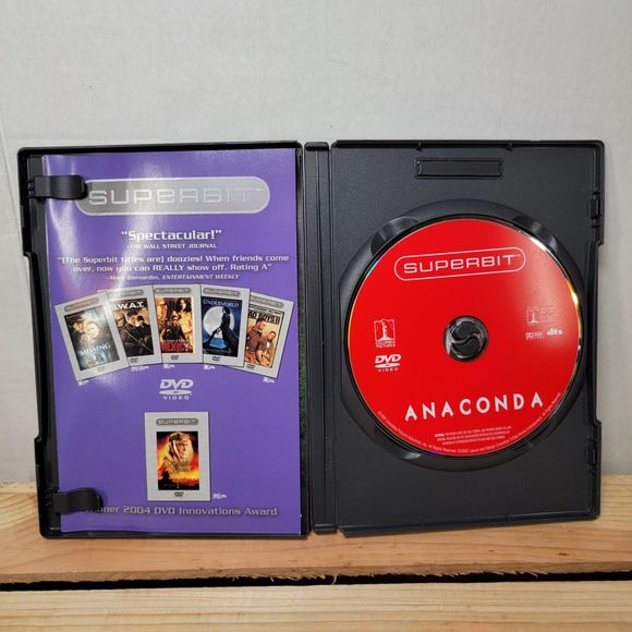 DVD Anaconda (superbit) w/ outter shell - Picture 2 of 4